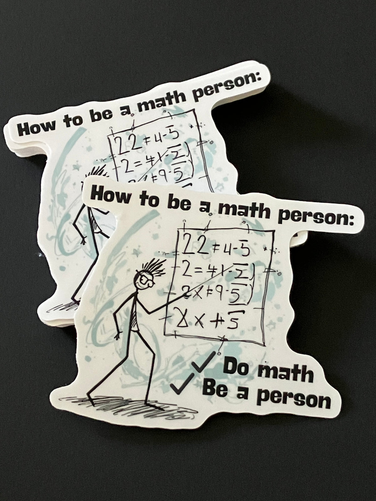 Happy Math Person