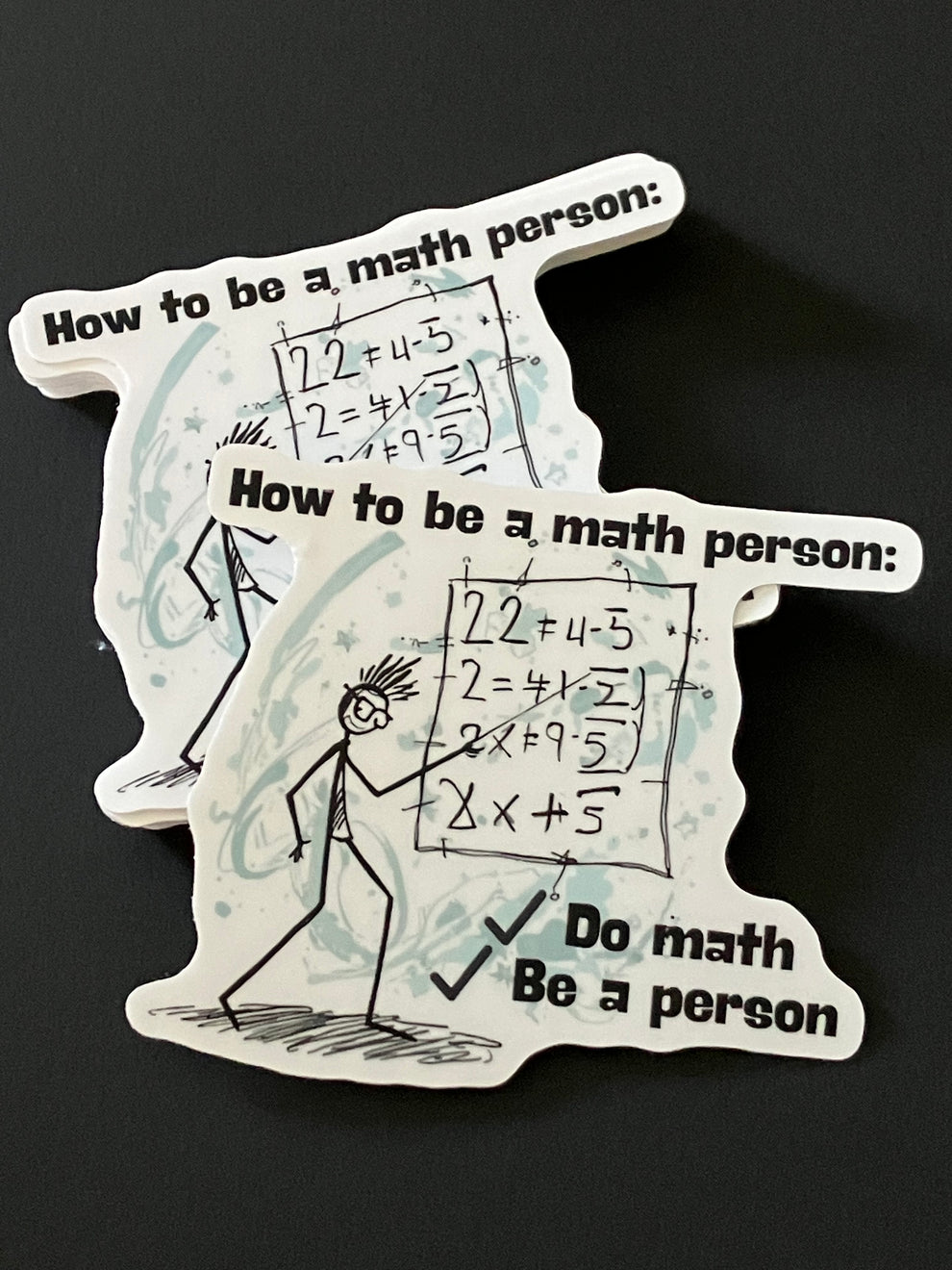 Hello Math Person Image
