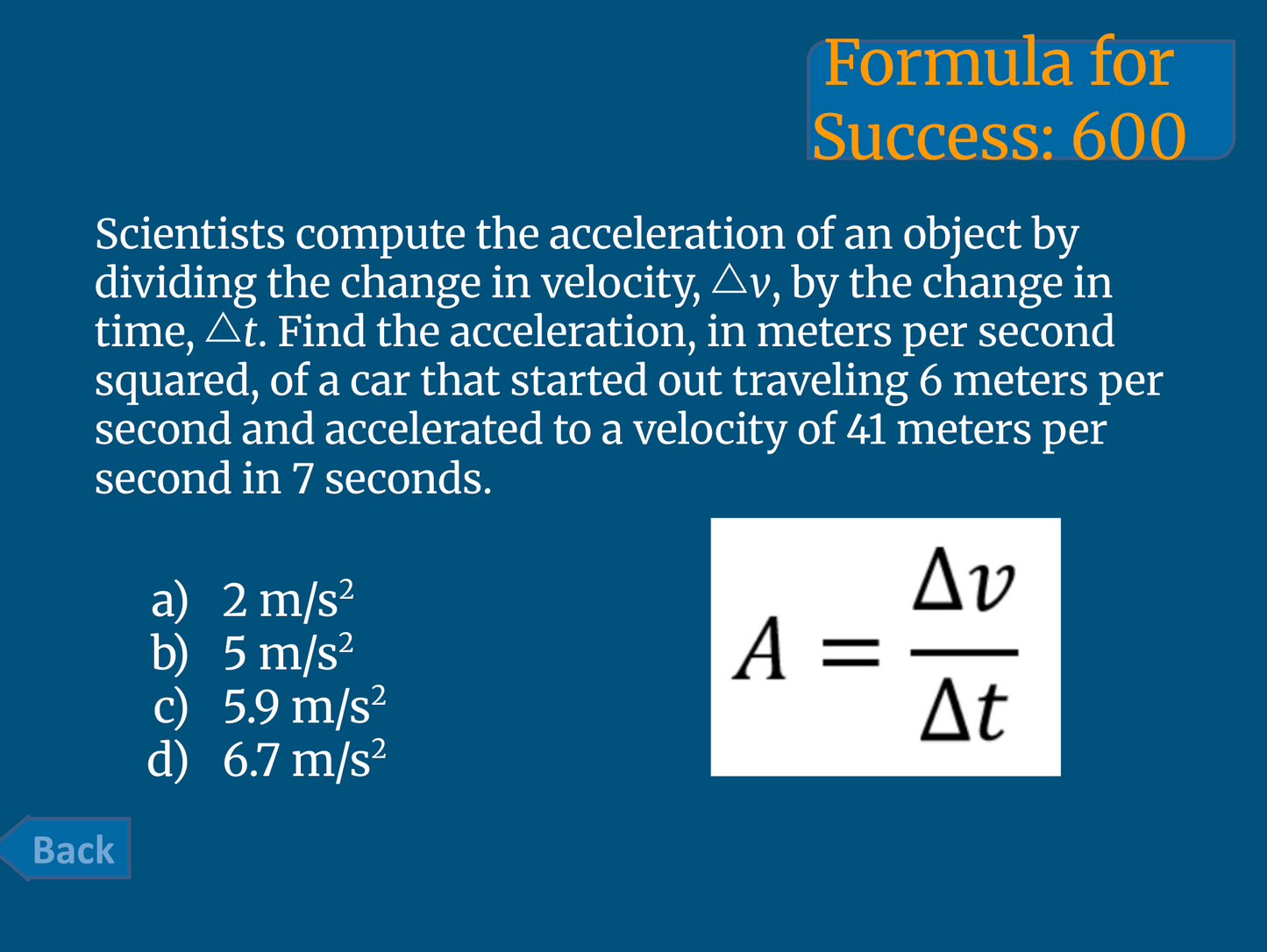 GED Science Jeopardy Review Course