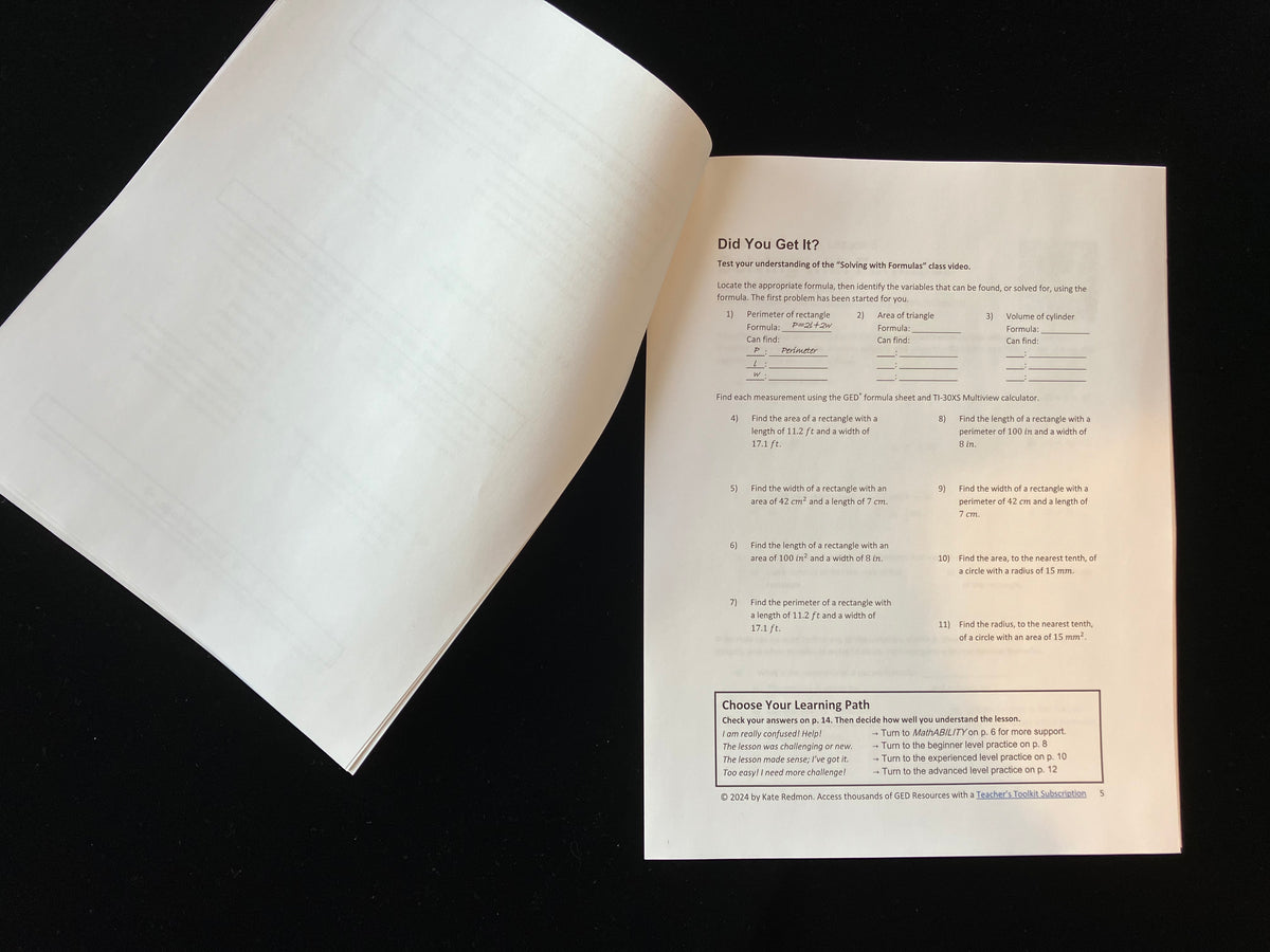 Teacher's Toolkit Sampler